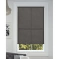 thumbnail image 1 of BlindsAvenue  Cordless Light Filtering Cellular Honeycomb Shade, 9/16" Single Cell, Anthracite 30 - 39 Inches 48 Inches 33" W x 48" H, 1 of 3