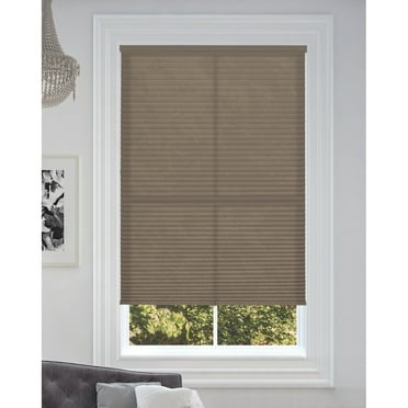 BlindsAvenue Cordless Light Filtering Cellular Honeycomb Shade, 9/16" Single Cell, Warm Cocoa 40 - 49 Inches 48 Inches 47.5" W x 48" H