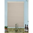 thumbnail image 1 of BlindsAvenue Cordless Top Down/Bottom Up Blackout Cellular Honeycomb Shade, 9/16" Single Cell, Fawn, Size: 40" W x 72" H, 1 of 5