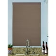 thumbnail image 1 of BlindsAvenue Cordless Top Down/Bottom Up Blackout Cellular Honeycomb Shade, 9/16" Single Cell, Warm Cocoa, Size: 55" W x 72" H, 1 of 3