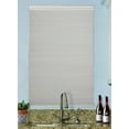 thumbnail image 1 of BlindsAvenue Cordless Top Down/Bottom Up Blackout Cellular Honeycomb Shade, 9/16" Single Cell, White Dove, Size: 55" W x 48" H, 1 of 5
