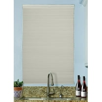BlindsAvenue Cordless Top Down/Bottom Up Blackout Cellular Honeycomb Shade, 9/16" Single Cell, Winter White, Size: 23" W x 48" H