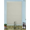 thumbnail image 1 of BlindsAvenue Cordless Top Down/Bottom Up Blackout Cellular Honeycomb Shade, 9/16" Single Cell, Winter White, Size: 51.5" W x 48" H, 1 of 5