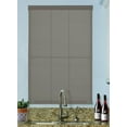 thumbnail image 1 of BlindsAvenue Cordless Top Down/Bottom Up Light Filtering Cellular Honeycomb Shade, 9/16" Single Cell, Antique Pewter, Size: 24.5" W x 48" H, 1 of 5