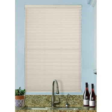 BlindsAvenue Cordless Top Down/Bottom Up Light Filtering Cellular Honeycomb Shade, 9/16" Single Cell, Fawn, Size: 23" W x 48" H