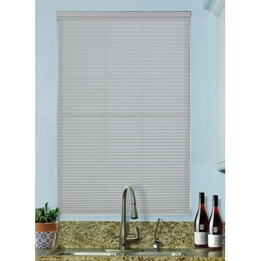 BlindsAvenue Cordless Top Down/Bottom Up Light Filtering Cellular Honeycomb Shade, 9/16" Single Cell, Gray Sheen, Size: 23" W x 48" H