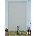 thumbnail image 1 of BlindsAvenue Cordless Top Down/Bottom Up Light Filtering Cellular Honeycomb Shade, 9/16" Single Cell, Gray Sheen, Size: 32" W x 72" H, 1 of 5
