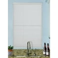 thumbnail image 1 of BlindsAvenue Cordless Top Down/Bottom Up Light Filtering Cellular Honeycomb Shade, 9/16" Single Cell, White, Size: 64" W x 48" H, 1 of 5