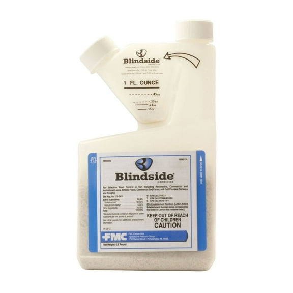 Blindside Dual-Action Post-Emergent Herbicide - Controls Broadleaf Weed and Sedges - 0.5 lb Bottle by FMC