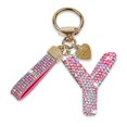 thumbnail image 1 of Bling Alphabet Keychain for Women Girls - Alloy Initial Letter (A-Z) Keychain with Sparkly Rhinestones, Cute Keychain Charms, 1 of 6