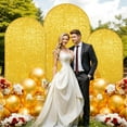 thumbnail image 1 of Bling Arch Backdrop Cover,Reusable Spandex Bling Wedding Arch Stand Cover with Zipper, Round Top Fitted Backdrop Cover for Birthday Party Ceremony Banquet Decoration, 1 of 8
