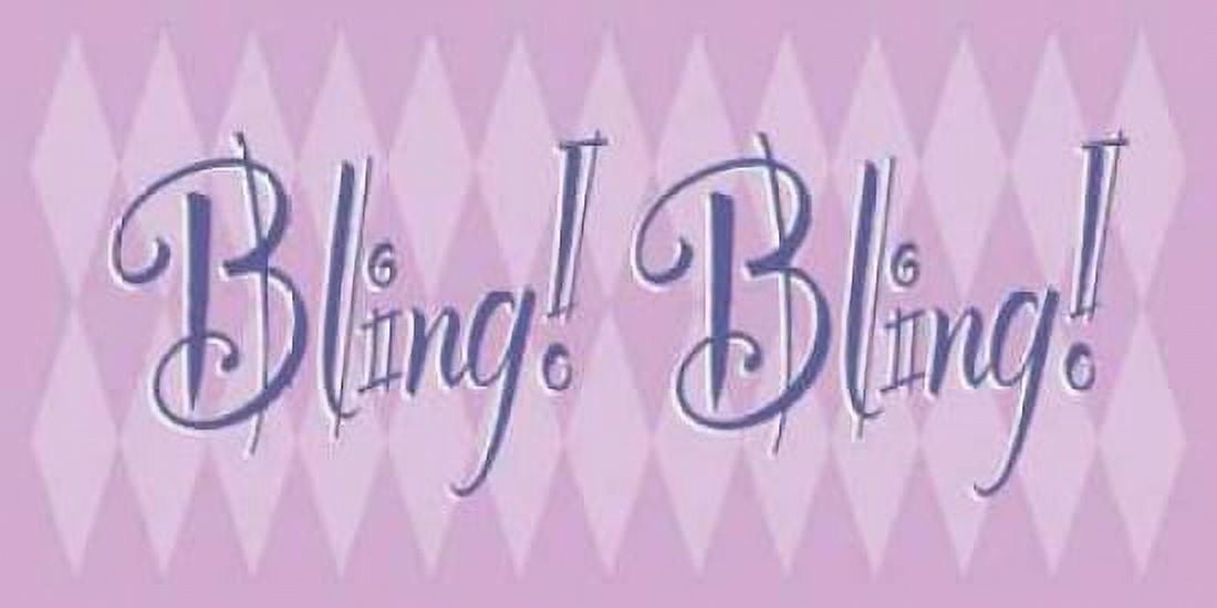 Bling Bling Canvas Art - Stephanie Marrott (10 x 20)