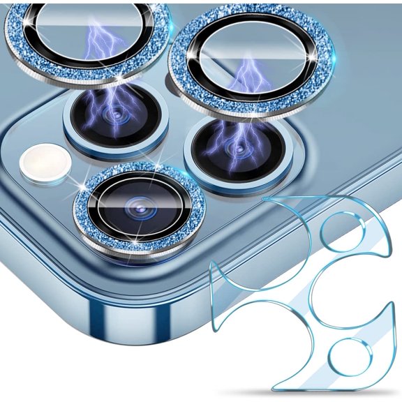 Bling Camera Lens Protector Compatible for iPhone 13 Pro(6.1\