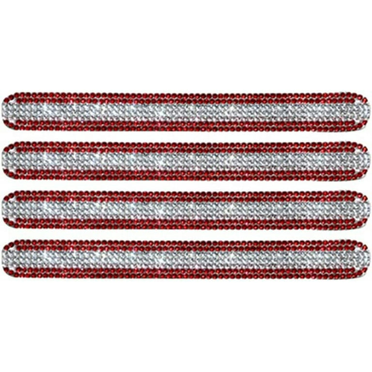 8PCS Rhinestone Car Door Handle Stickers, Bling Car Door Cup Protector, Auto  Anti-Scratches Crystal Car Door Protection Strip Decals, Bling Glitter Car  Accessories for Women Girls (Red/White) : : Car & Motorbike