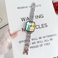 thumbnail image 1 of Bling Chain Bracelet Compatible for Apple Watch Band 42mm 44mm 45mm 49mm, Women Dressy Glitter Diamond Zinc Alloy Fashion Strap Bracelet for iWatch Ultra 2/1 Series 9 8 7 6 5 4 SE 3 2 1, Silver, 1 of 8
