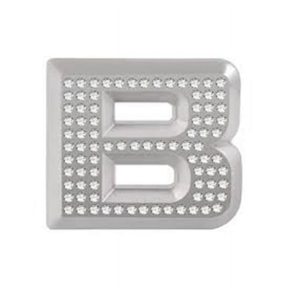 Bling Chrome Letter - B