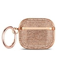 thumbnail image 1 of Bling Diamond Case for Airpods Pro (2019),Compatible with Airpods Pro (2019) Glitter Accessories Sparkly Rhinestone Shockproof Cover Protective with Keychain for Women Girls,Gold, 1 of 9