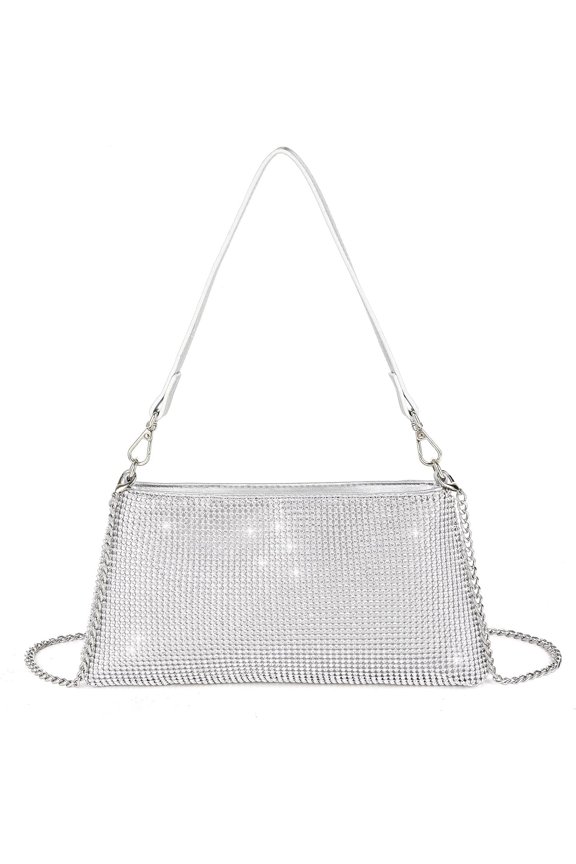 Bling Evening Clutch Bag for Women Lady Girl Bride Rhinestone Purse For Prom Party Wedding Engagement