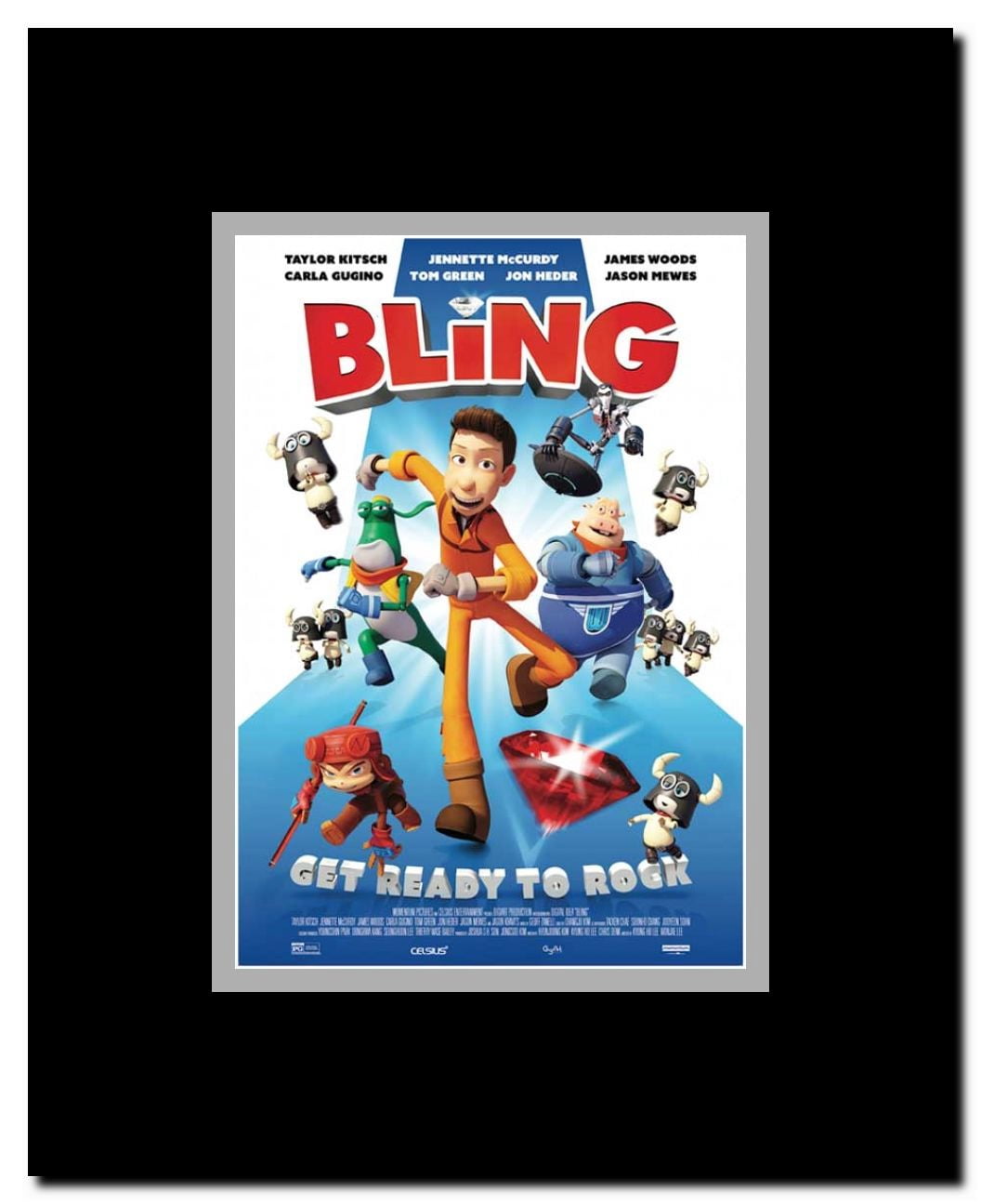 Bling Framed Movie Poster