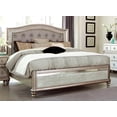 thumbnail image 1 of Bling Game California King Panel Bed Metallic Platinum, 1 of 3