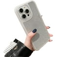 thumbnail image 1 of Bling Glitter Camera Lens Protection Compatible with iPhone Case (Silver,iPhone 11 Pro Max), 1 of 6