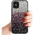 thumbnail image 1 of Bling Glitter Case for Samsung Galaxy S23 Ultra 5G,Sparkle Crystal Rhinestone 3D Homemade Diamond Full Cover Soft Slim Clear Bumper Protective Phone Case-Purple, 1 of 5