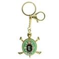 thumbnail image 1 of Bling Gold-Tone Turtle Shaped Keychain With Rhinestone Accents, 1 of 2