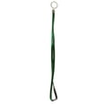 thumbnail image 1 of Bling Green Rhinestone Accented Lanyard With Silver-Tone Split-Ring Key Chain, 1 of 3