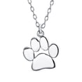 Bling Jewelry Womens Dog Cat Kitten Puppy Paw Print Pendant Necklace