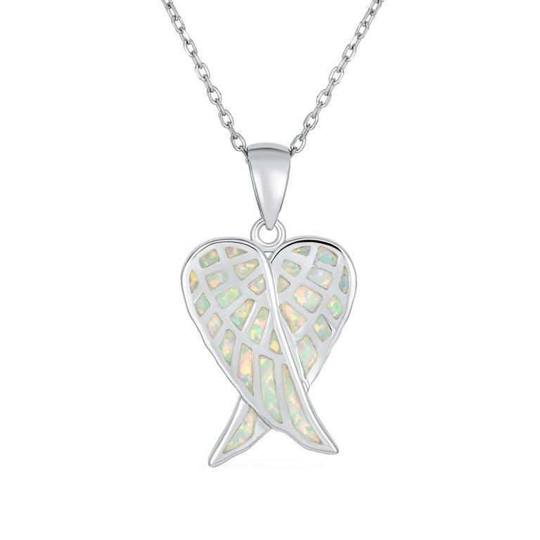 Sterling Silver Gemstone Winged Necklaces Sterling Silver Gemstone Winged Necklaces