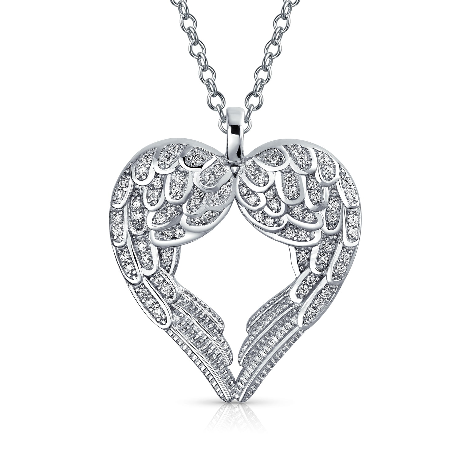 Angel wing necklace walmart deals
