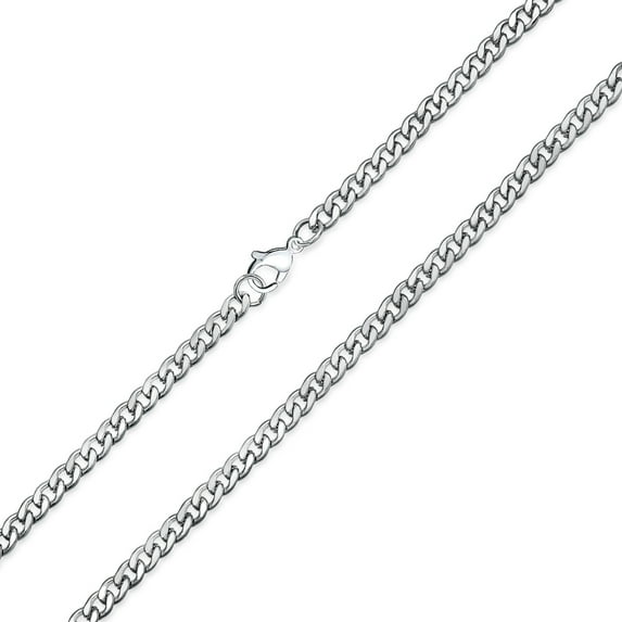 Bling Jewelry Mens Heavy Duty Gold Tone Stainless Steel Curb Link Chain Necklace for Men 24 Inch