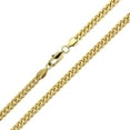 thumbnail image 1 of Bling Jewelry Mens Men's 8MM Gold Tone Stainless Steel Miami Cuban Chain Necklace 20-30 Inch, 1 of 4