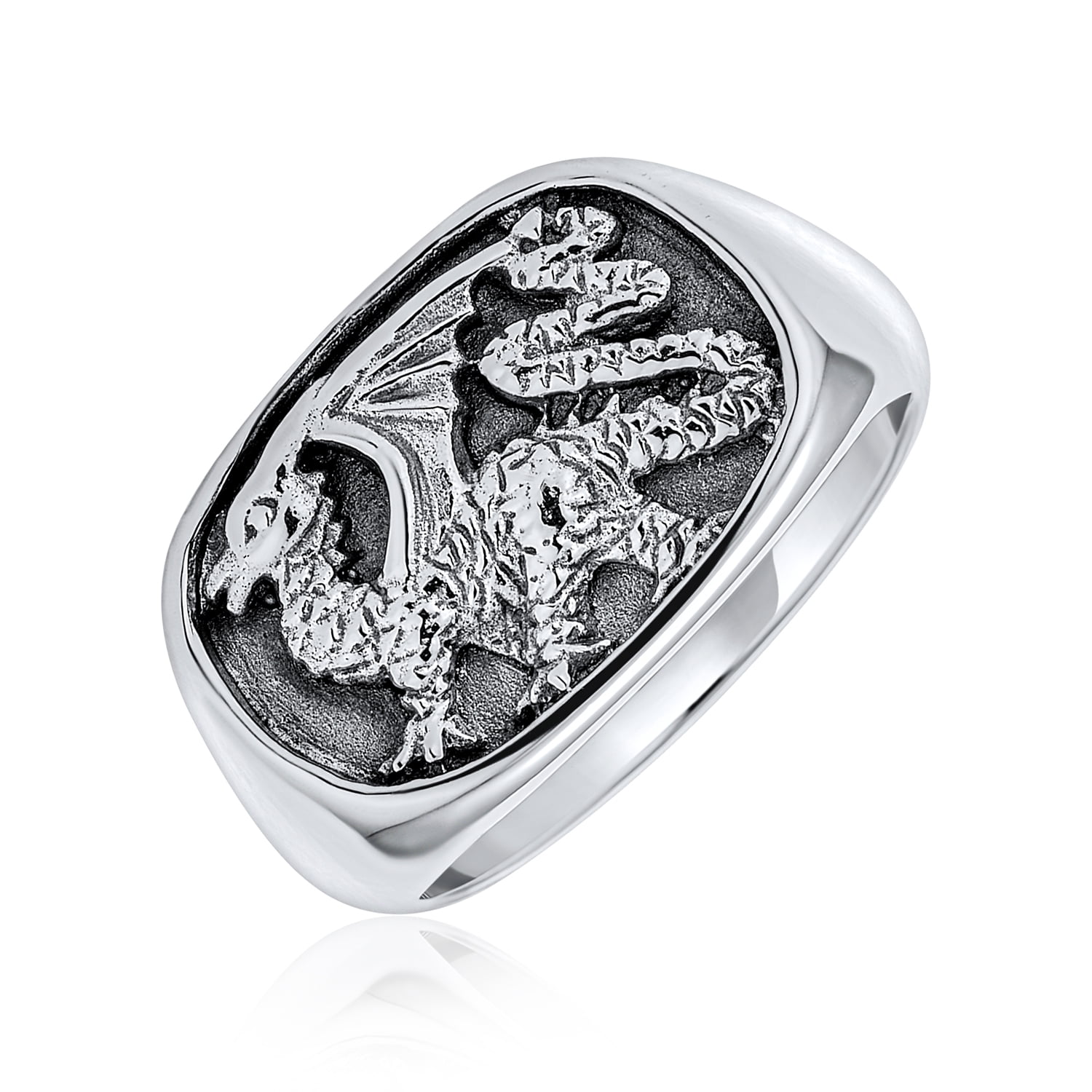 Mens Rings Dragon Silver Ring Price Buy Mens Silver Royal Dragon