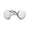 thumbnail image 1 of Bling Jewelry Mens Monogram Initial  Sterling Silver Shirt Cufflink for Men Gift, 1 of 5