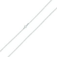 thumbnail image 1 of Bling Jewelry Unisex 2MM Sterling Silver Anchor Chain Necklace Made in Italy, 1 of 5