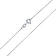 thumbnail image 1 of Bling Jewelry Womens Basic Ultra Thin 1MM Gold Plated Silver Box Chain Necklace, 1 of 5