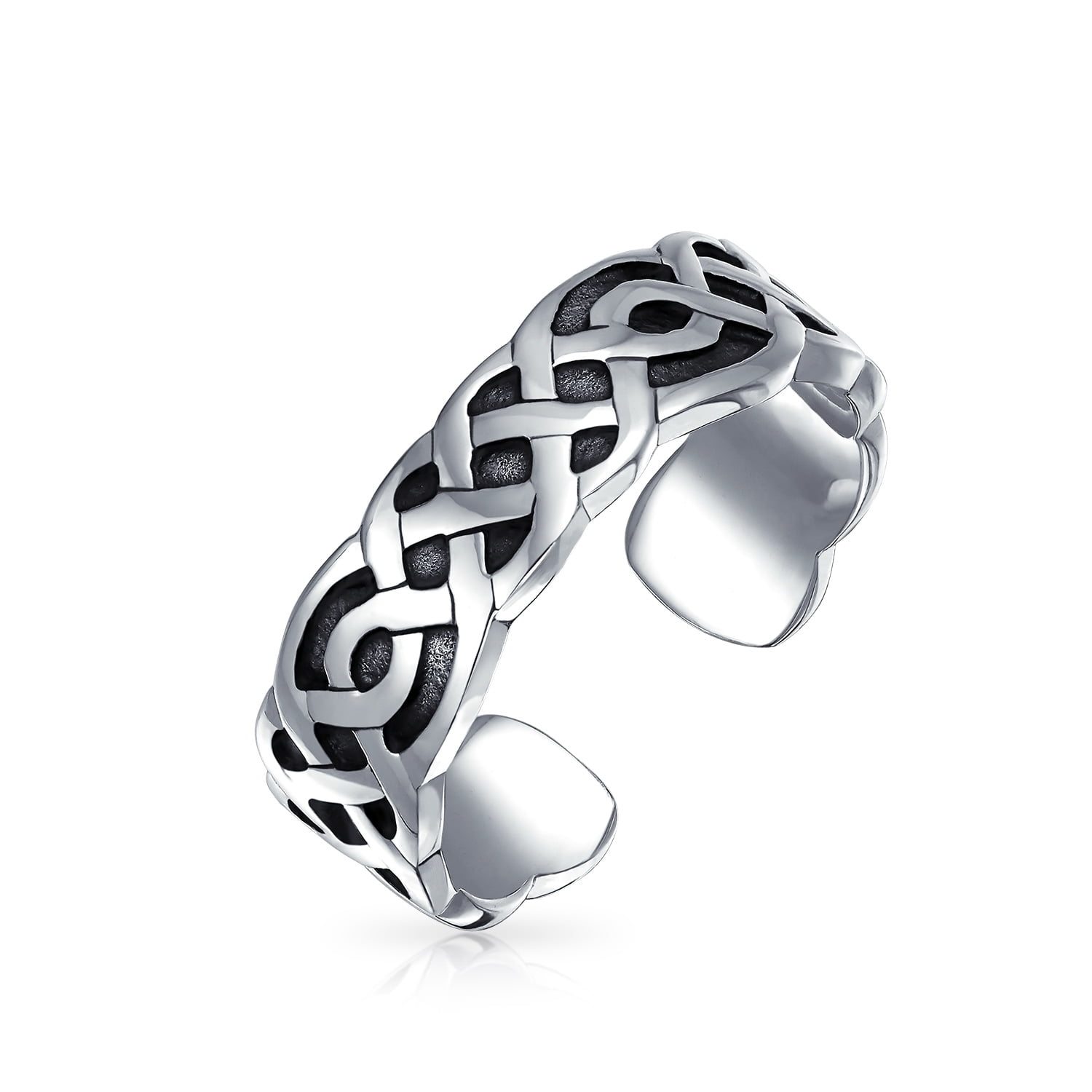 Bling Jewelry Womens Celtic Trinity Knot Toe Ring Oxidized Sterling ...