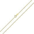 thumbnail image 1 of Bling Jewelry Womens Fine 14K Gold Rose Gold Plated Sterling Silver Chain Necklace 16-18 Inch Length, 1 of 5
