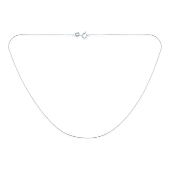 Bling Jewelry Womens Flexible 14K Gold Plated Sterling Silver Snake Chain Necklace