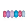 thumbnail image 1 of Bling Jewelry Womens Multi Color Set Opaque Blue Pink Purple Glass Charm Bead Sterling Silver Core for Bracelet, 1 of 3