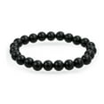 thumbnail image 1 of Bling Jewelry Womens Natural Stone Multi Color Stackable Round 8MM Ball Beads Strand Stretch Bracelet, 1 of 6