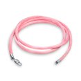 thumbnail image 1 of Bling Jewelry Womens 1MM Pink Satin Silk Cord Necklace for Pendant Sterling Silver Clasp 20", 1 of 4