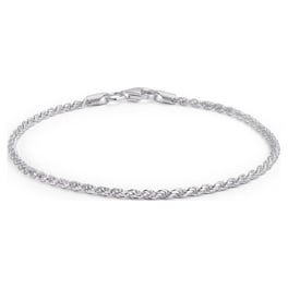 Figure 8 Charm Link Bracelet Sterling Silver, 7-inch Length Figure 8 Charm Link Bracelet Sterling Silver, 7-inch Length