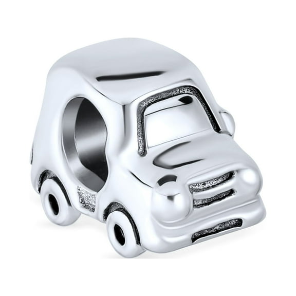 Bling Jewelry Womens Soccer Mom Charm Bead for SUV Jeep Car Sterling Silver Fits European Bracelet