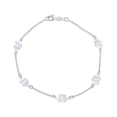 thumbnail image 1 of Bling Jewelry Womens ZOO Animal Lucky Elephant Charm Anklet Ankle Bracelet Sterling Silver 910 Inch, 1 of 4