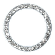 Bling Push To Start Button Cover Ring Interior Diamond Rhinestone Car Bling Ring Emblem Sticker Girly Bling Car Accessories For Women Engine