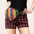 thumbnail image 1 of Bling Rainbow Round Fanny Pack / Belt / Crossbody Bag, 1 of 1