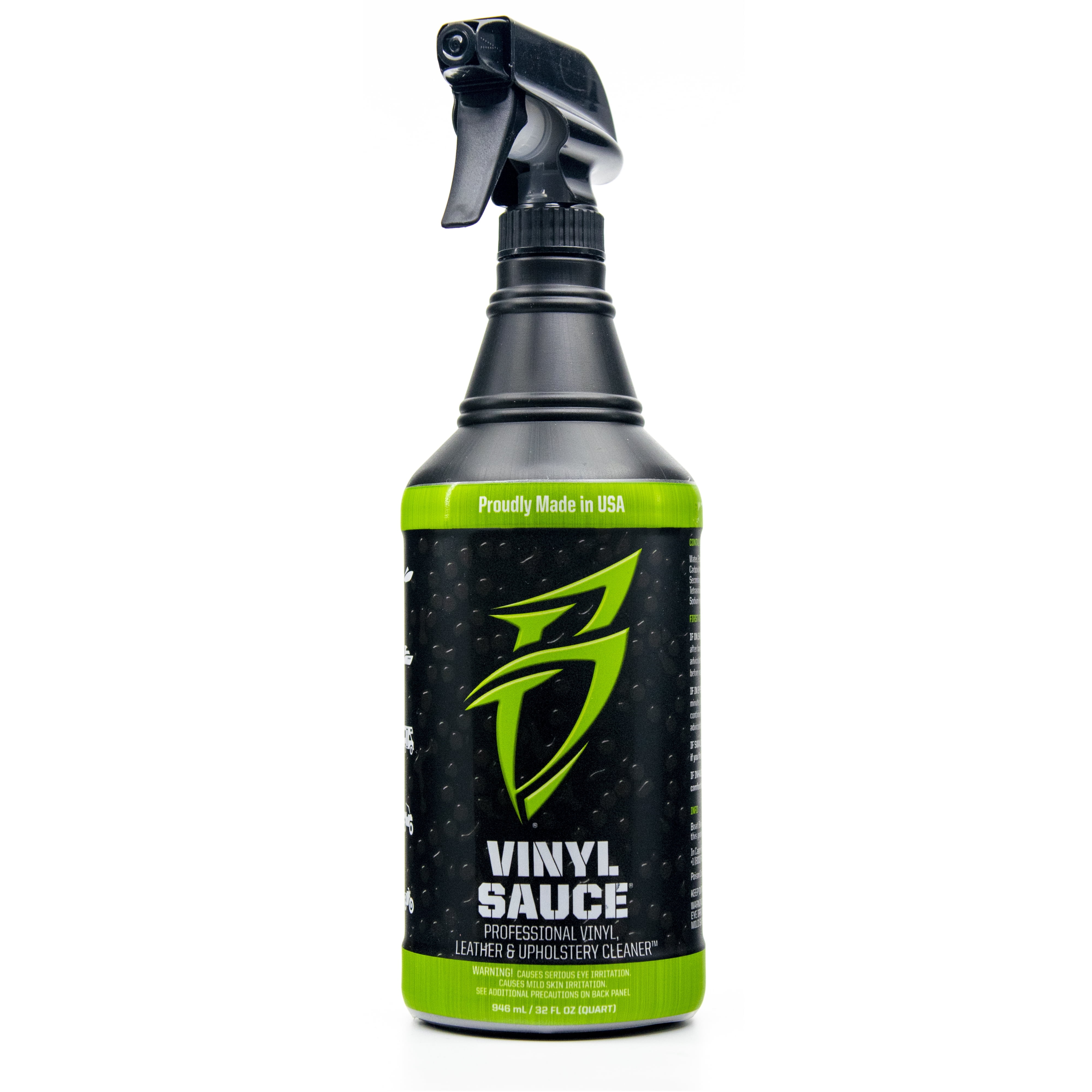 Bling Sauce Vinyl Sauce Premium Vinyl and Leather Cleaner for Boats, RVs, Powersport Vehicles, 32 oz.
