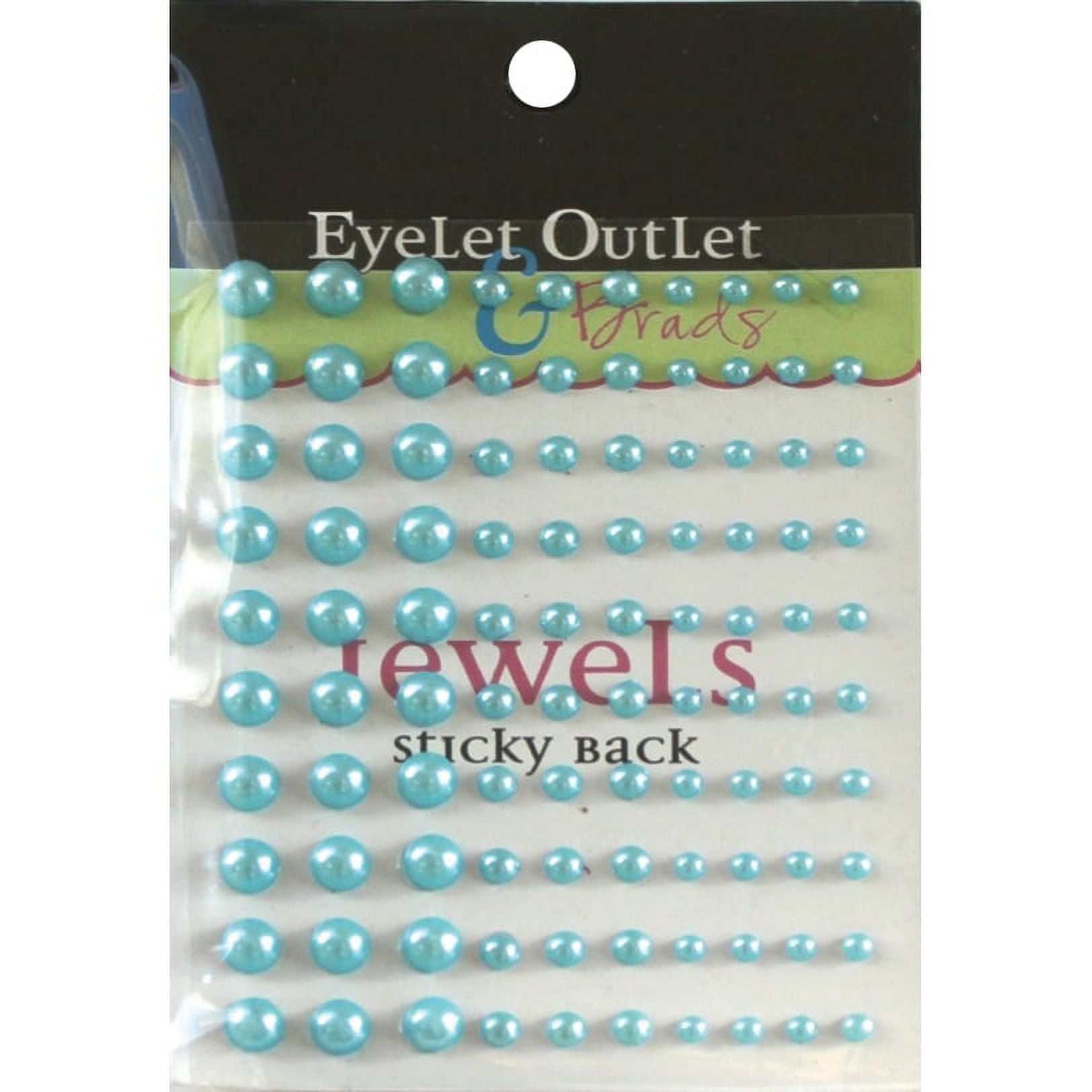 Bling SelfAdhesive Pearls MultiSize 100/PkgBlue
